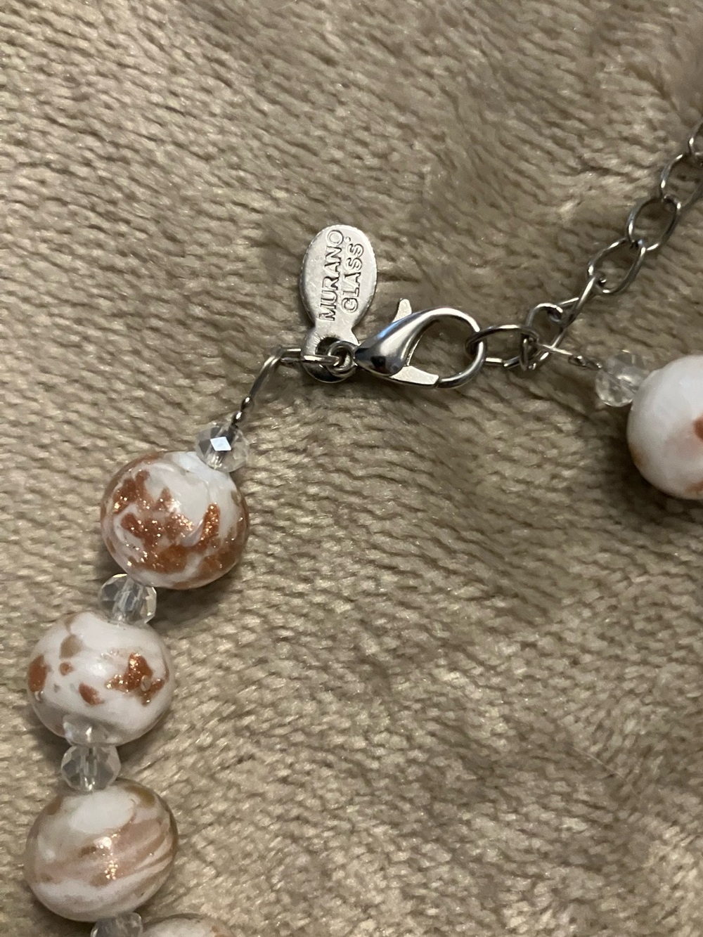 Glassofvenice Murano Glass Starlight Balls Bracelet View 6